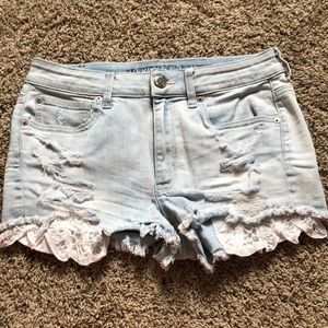 AE high rise shortie size 6
